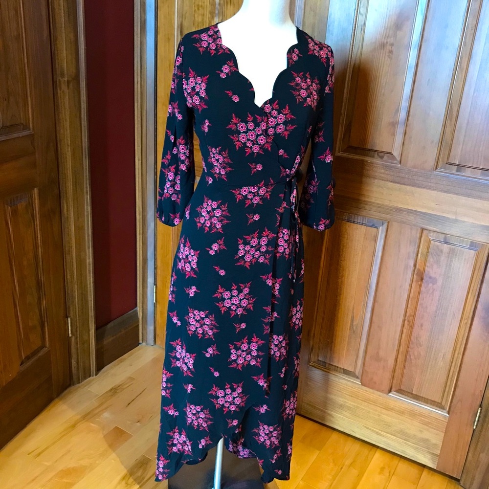 ** 3 for $30 ** Classy Wrap-around Dress
